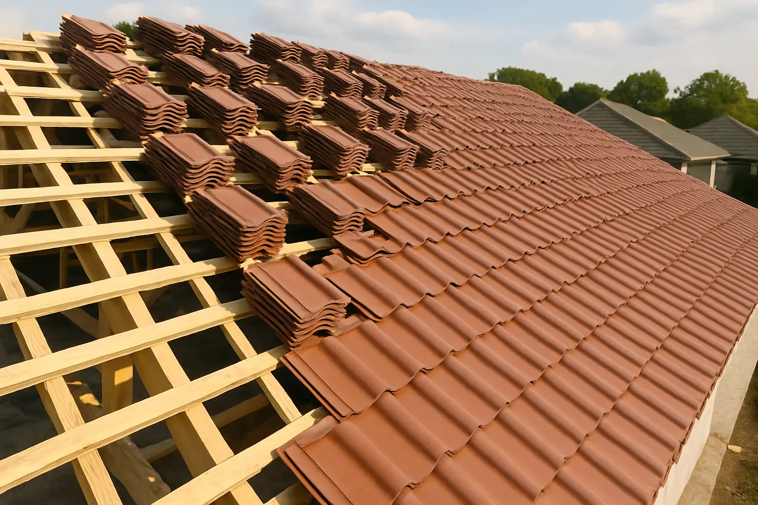 Serviço de Troca de Telhados